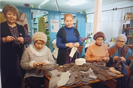 Библиотекарь Сюндюковской сельской библиотеки организовала акцию добра - гуманитарная помощь участникам СВО
