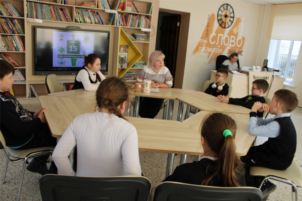 Экологический дозор «Живые страницы» в Детской библиотеке