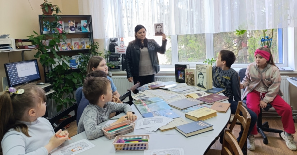 Тематический час памяти «В мире Константина Иванова» в Шоршелской сельской библиотеке