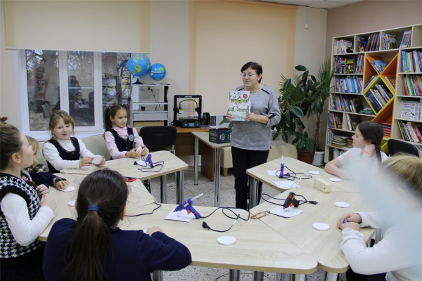 В Детской библиотеке состоялся литературные посиделки «Крышня – счастье в дом»