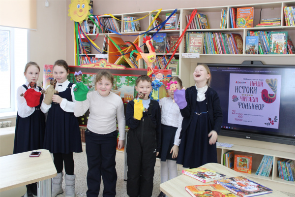 В Детской библиотеке прошли фольклорные чтения «Голоса предков»