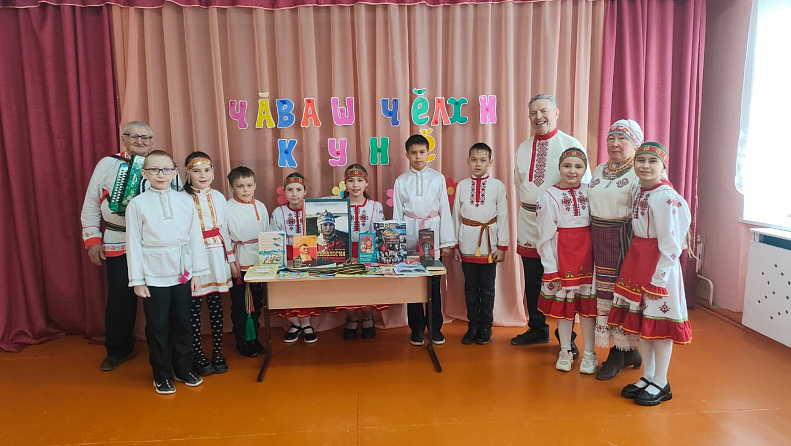 Праздник чувашского языка «Родное слово, чувашский язык» организовала библиотекарь Бичуринской сельской библиотеки