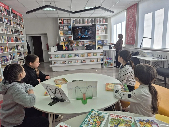 День башкирских сказок в Октябрьской сельской библиотеке