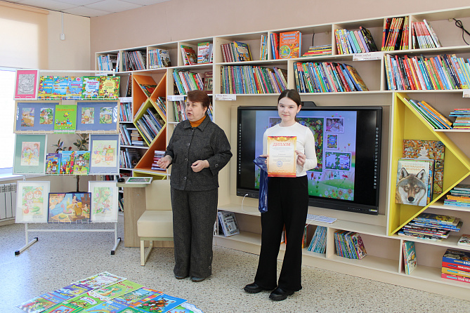 Наша гордость! Анна Куликова – читатель Детской библиотеки - победитель Республиканского конкурса!