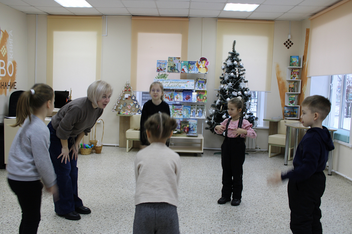 «Новогодние забавы» в Детской библиотеке