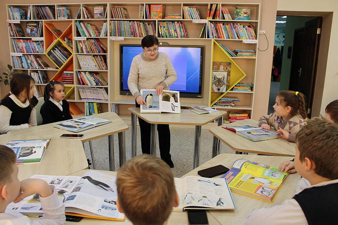 Эколого-познавательное мероприятие «Пингвин – необыкновенная птица» в Детской библиотеке