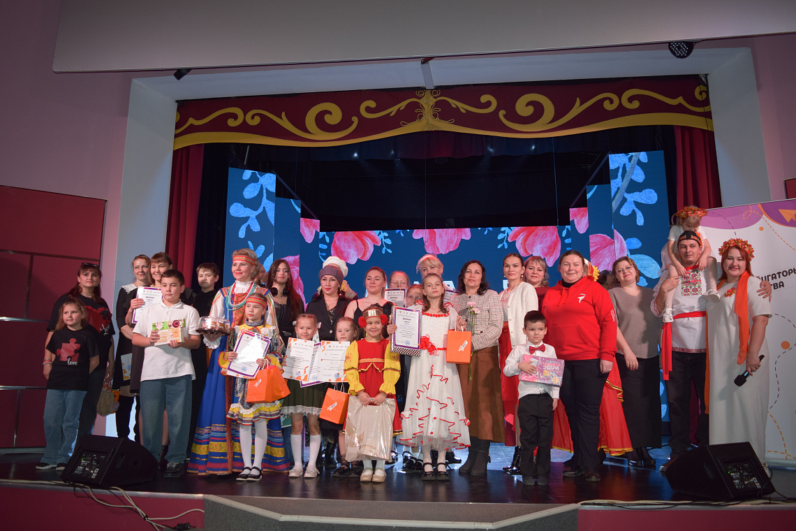 Муниципальный фестиваль "Мама+я - творческая семья"