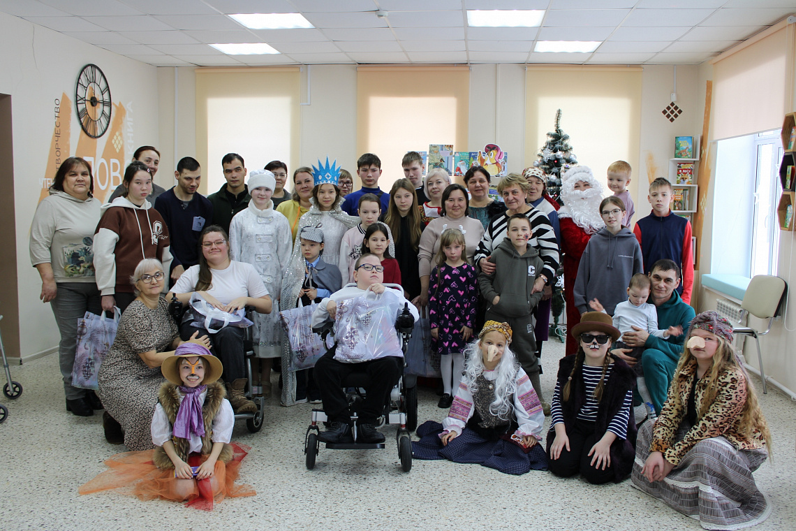 В Детской библиотеке встретили 2026 год дружным хороводом