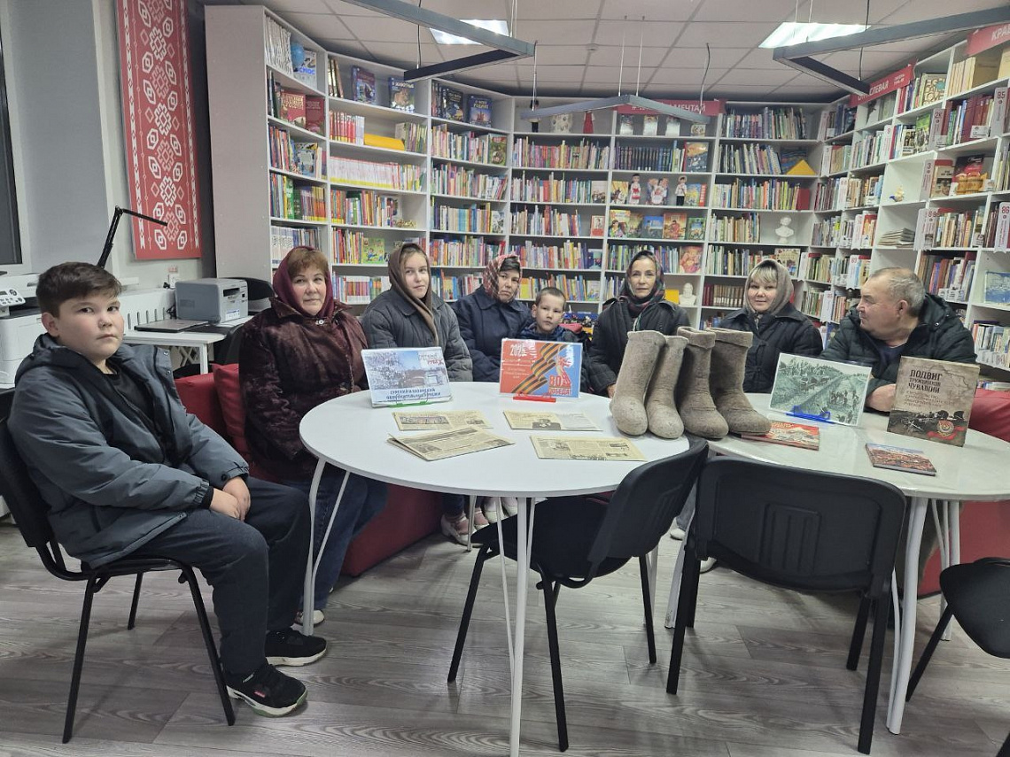 Час памяти «Сурский рубеж – героический рубеж» в Октябрьской сельской библиотеке