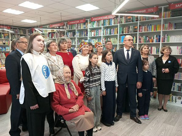 Открытие Октябрьской модельной библиотеки: новый этап культурного развития