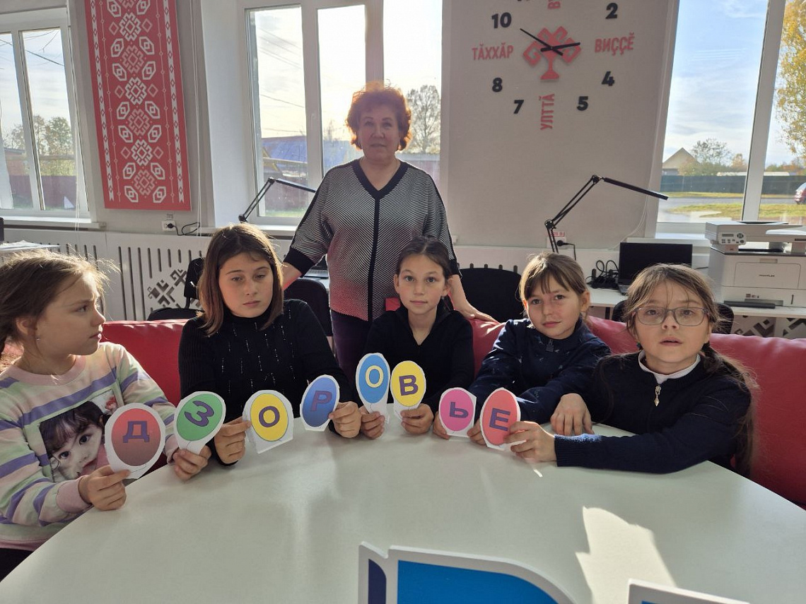 Октябрьская сельская библиотека инициировала создание анимационного проекта под названием «Наше здоровье в наших руках»