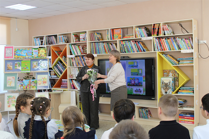 В Детской библиотеке стартовала Неделя детской книги: Встреча с волшебником слова Натальей Васильевой!