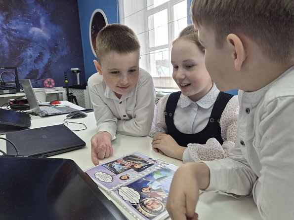 В МедиаЛаб лаборатории презентовали исторический комикс об Андрияне Григорьевиче Николаеве